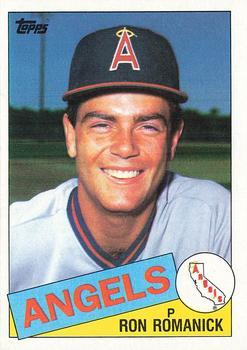 #579 Ron Romanick - California Angels - 1985 Topps Baseball