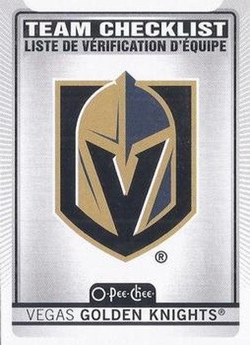 #579 Vegas Golden Knights - Vegas Golden Knights - 2021-22 O-Pee-Chee Hockey