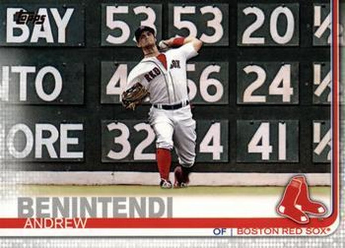 #579b Andrew Benintendi - Boston Red Sox - 2019 Topps Baseball