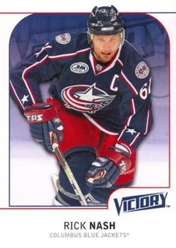 #57 Rick Nash - Columbus Blue Jackets - 2009-10 Upper Deck Victory Hockey