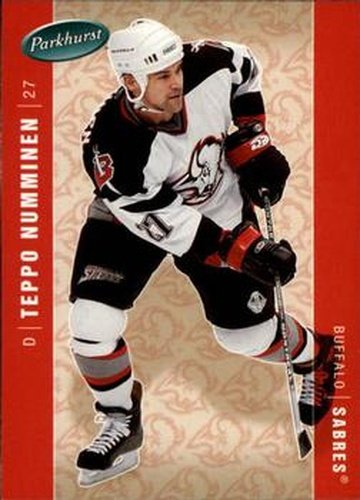 #57 Teppo Numminen - Buffalo Sabres - 2005-06 Parkhurst Hockey