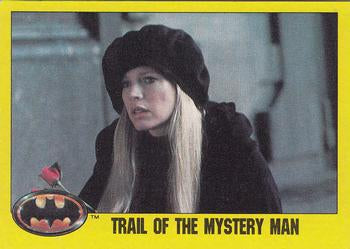 #257 Trail of the Mystery Man - 1989 Topps Batman