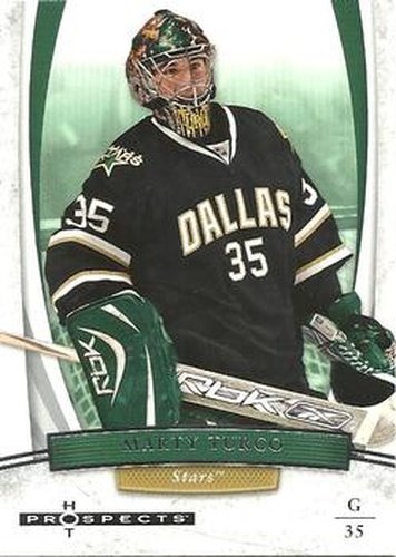 #57 Marty Turco - Dallas Stars - 2007-08 Fleer Hot Prospects Hockey