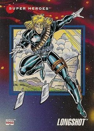 #57 Longshot - 1992 Impel Marvel Universe