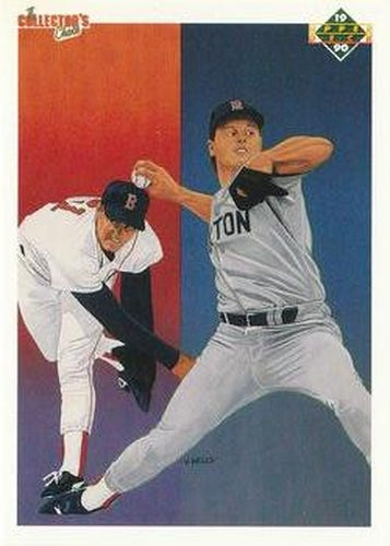 #57 Roger Clemens - Boston Red Sox - 1990 Upper Deck Baseball