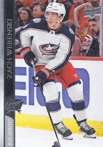 #57 Zach Werenski - Columbus Blue Jackets - 2020-21 Upper Deck Hockey