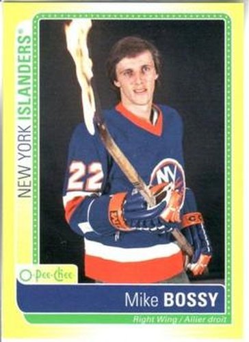 #S-MI Mike Bossy - New York Islanders - 2013-14 O-Pee-Chee Hockey - Stickers