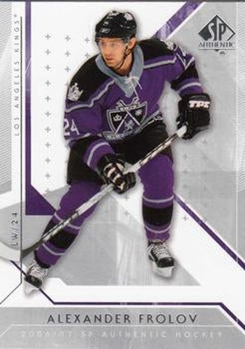 #57 Alexander Frolov - Los Angeles Kings - 2006-07 SP Authentic Hockey