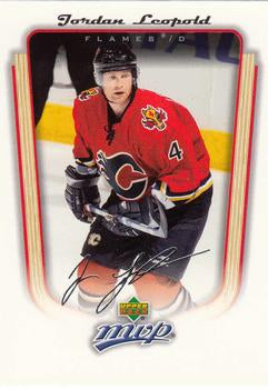 #57 Jordan Leopold - Calgary Flames - 2005-06 Upper Deck MVP Hockey