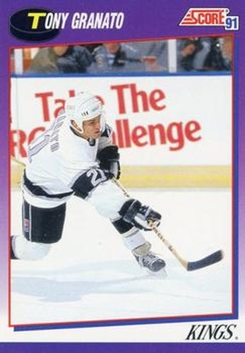#57 Tony Granato - Los Angeles Kings - 1991-92 Score American Hockey