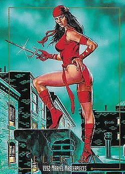 #22 Elektra - 1992 SkyBox Marvel Masterpieces