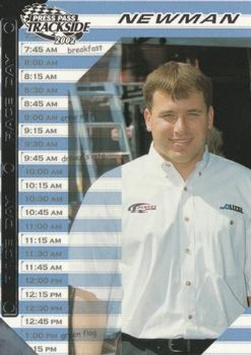 #57 Ryan Newman - Penske Racing South - 2002 Press Pass Trackside Racing