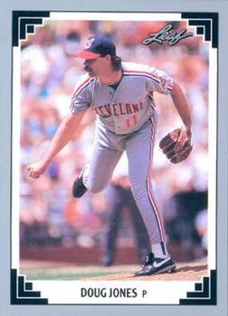 #57 Doug Jones - Cleveland Indians - 1991 Leaf Baseball
