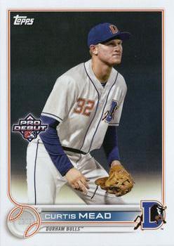 #PD-57 Curtis Mead - Durham Bulls - 2022 Topps Pro Debut Baseball