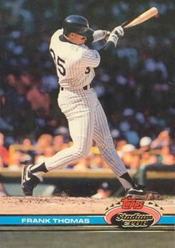 #57 Frank Thomas - Chicago White Sox - 1991 Stadium Club Baseball