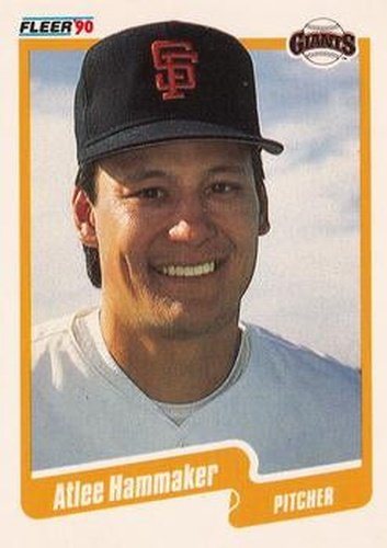 #57 Atlee Hammaker - San Francisco Giants - 1990 Fleer USA Baseball