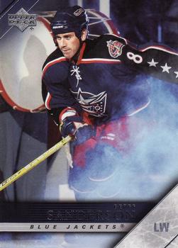 #57 Geoff Sanderson - Columbus Blue Jackets - 2005-06 Upper Deck Hockey