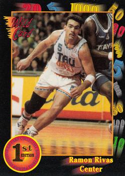 #57 Ramon Rivas - Temple Owls - 1991-92 Wild Card Basketball