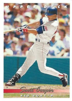 #57 Scott Cooper - Boston Red Sox - 1993 Upper Deck Baseball