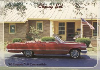 #57 63 Impala V-8 Convertible - 1992 Collect-A-Card Chevy