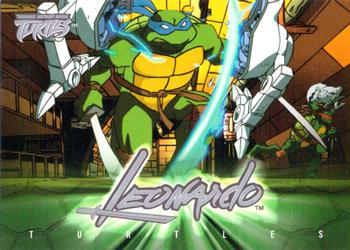 #57 Leonardo Turtle-ism: "Turtle-ize 'em!" - 2003 Fleer Teenage Mutant Ninja Turtles
