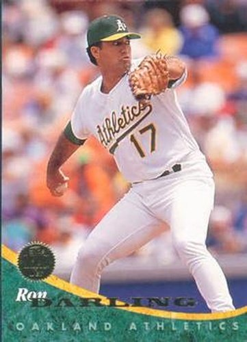 #57 Ron Darling - Oakland Athletics - 1994 Leaf Baseball