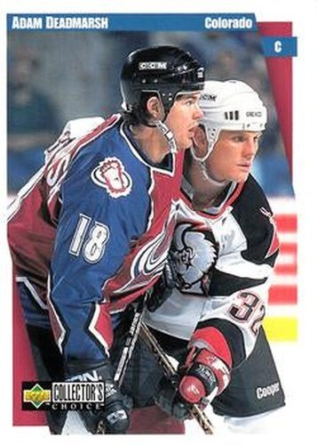 #57 Adam Deadmarsh - Colorado Avalanche - 1997-98 Collector's Choice Hockey
