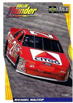 #57 Michael Waltrip's Car - Wood Brothers Racing - 1998 Collector's Choice Racing