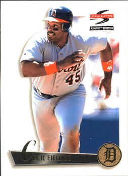 #57 Cecil Fielder - Detroit Tigers - 1995 Summit Baseball