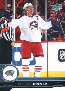 #57 Boone Jenner - Columbus Blue Jackets - 2017-18 Upper Deck Hockey