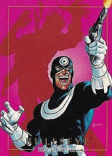 #19 Bullseye - 1992 SkyBox Marvel Masterpieces