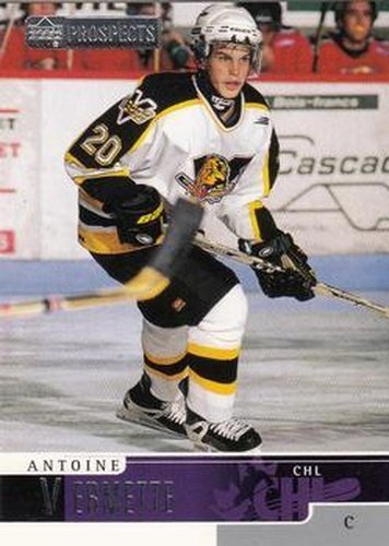 #57 Antoine Vermette - Victoriaville Tigres - 1999-00 Upper Deck Prospects Hockey