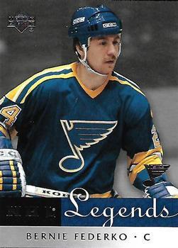 #57 Bernie Federko - St. Louis Blues - 2001-02 Upper Deck Legends Hockey