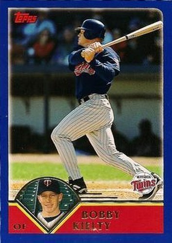 #57 Bobby Kielty - Minnesota Twins - 2003 Topps Baseball