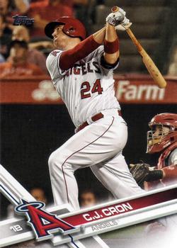 #57 C.J. Cron - Los Angeles Angels - 2017 Topps Baseball