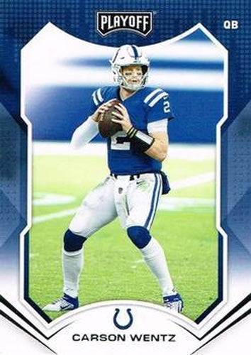 #57 Carson Wentz - Indianapolis Colts - 2021 Panini Playoff Football