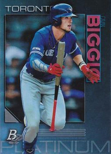 #57 Cavan Biggio - Toronto Blue Jays - 2020 Bowman Platinum Baseball