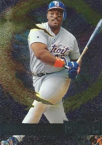 #57 Cecil Fielder - Detroit Tigers - 1996 Metal Universe Baseball