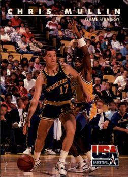#57 Chris Mullin - USA - 1992 SkyBox USA Basketball