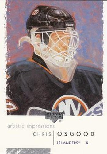 #57 Chris Osgood - New York Islanders - 2002-03 UD Artistic Impressions Hockey