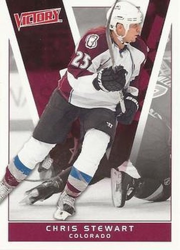 #57 Chris Stewart - Colorado Avalanche - 2010-11 Upper Deck Victory Hockey