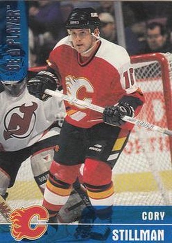 #57 Cory Stillman - Calgary Flames - 1999-00 Be a Player Memorabilia Hockey