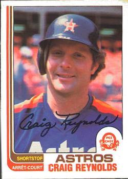#57 Craig Reynolds - Houston Astros - 1982 O-Pee-Chee Baseball