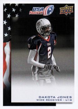 #57 Dakota Jones - USA - 2014 Upper Deck USA Football
