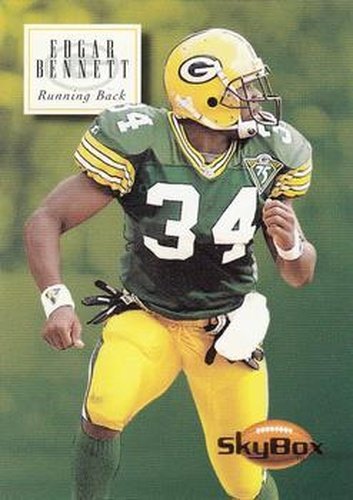 #57 Edgar Bennett - Green Bay Packers - 1994 SkyBox Premium Football