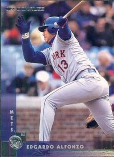 #57 Edgardo Alfonzo - New York Mets - 1997 Donruss Baseball