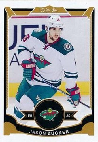 #57 Jason Zucker - Minnesota Wild - 2015-16 O-Pee-Chee Hockey