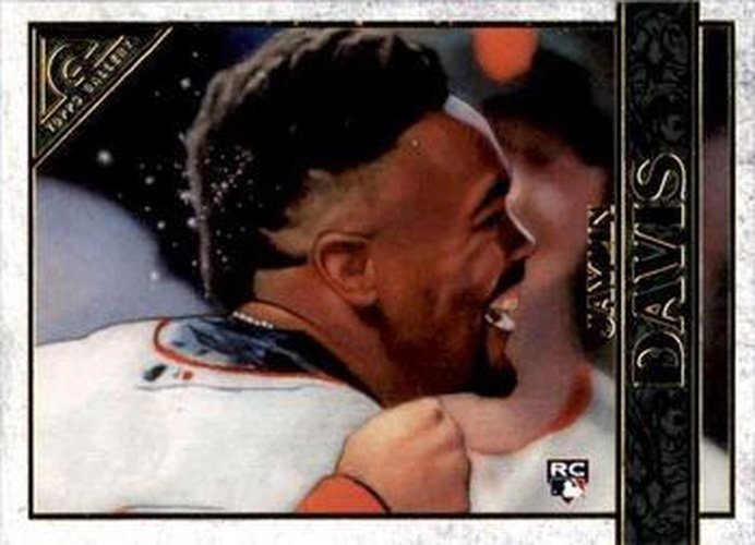 #57 Jaylin Davis - San Francisco Giants - 2020 Topps Gallery Baseball