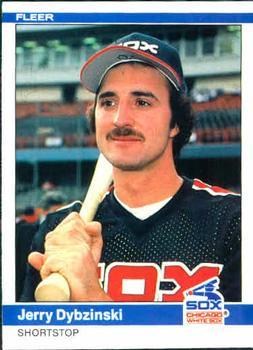 #57 Jerry Dybzinski - Chicago White Sox - 1984 Fleer Baseball