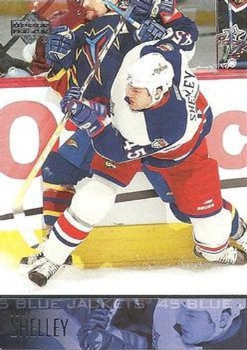 #57 Jody Shelley - Columbus Blue Jackets - 2003-04 Upper Deck Hockey